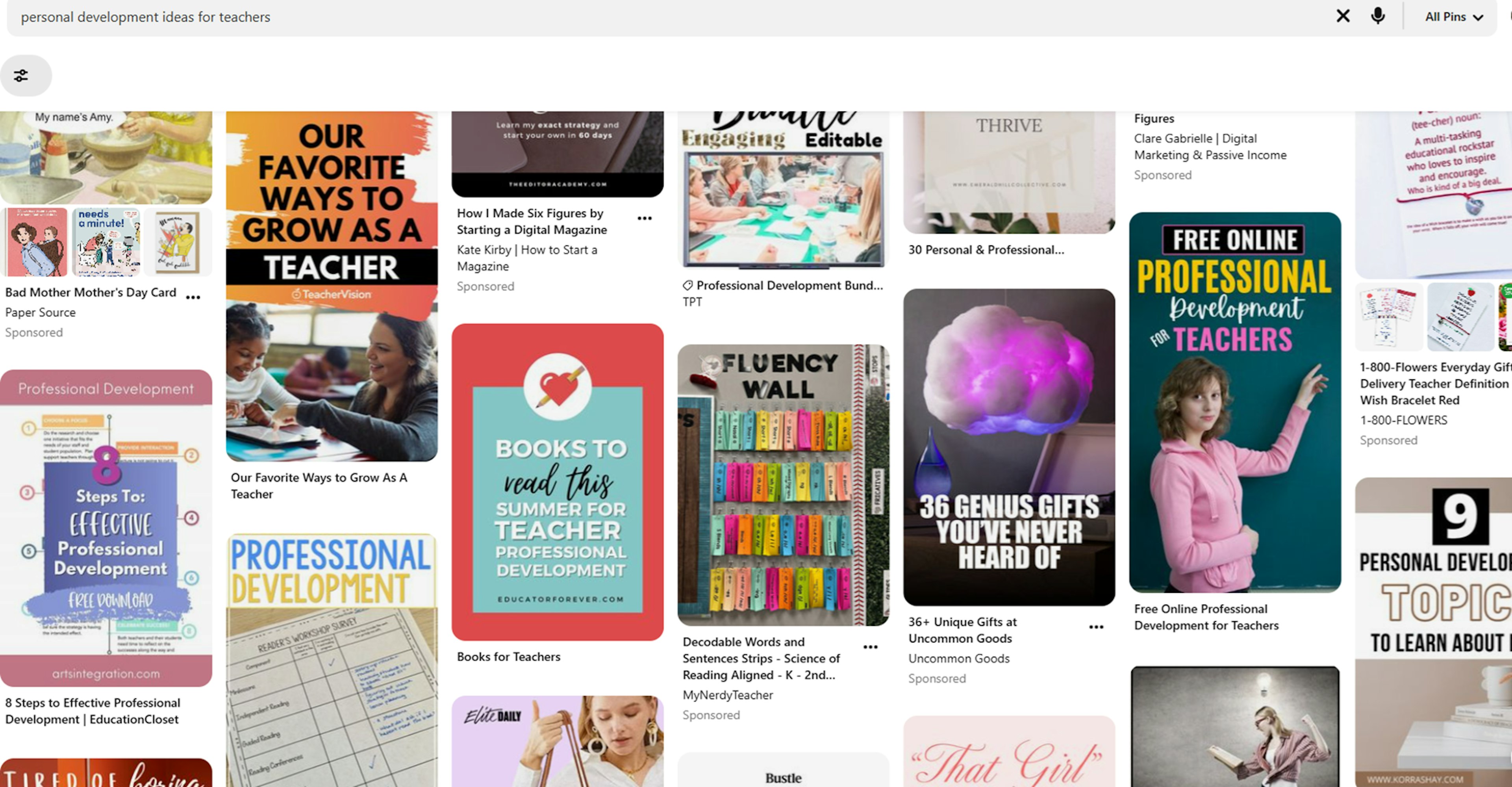 Professional development