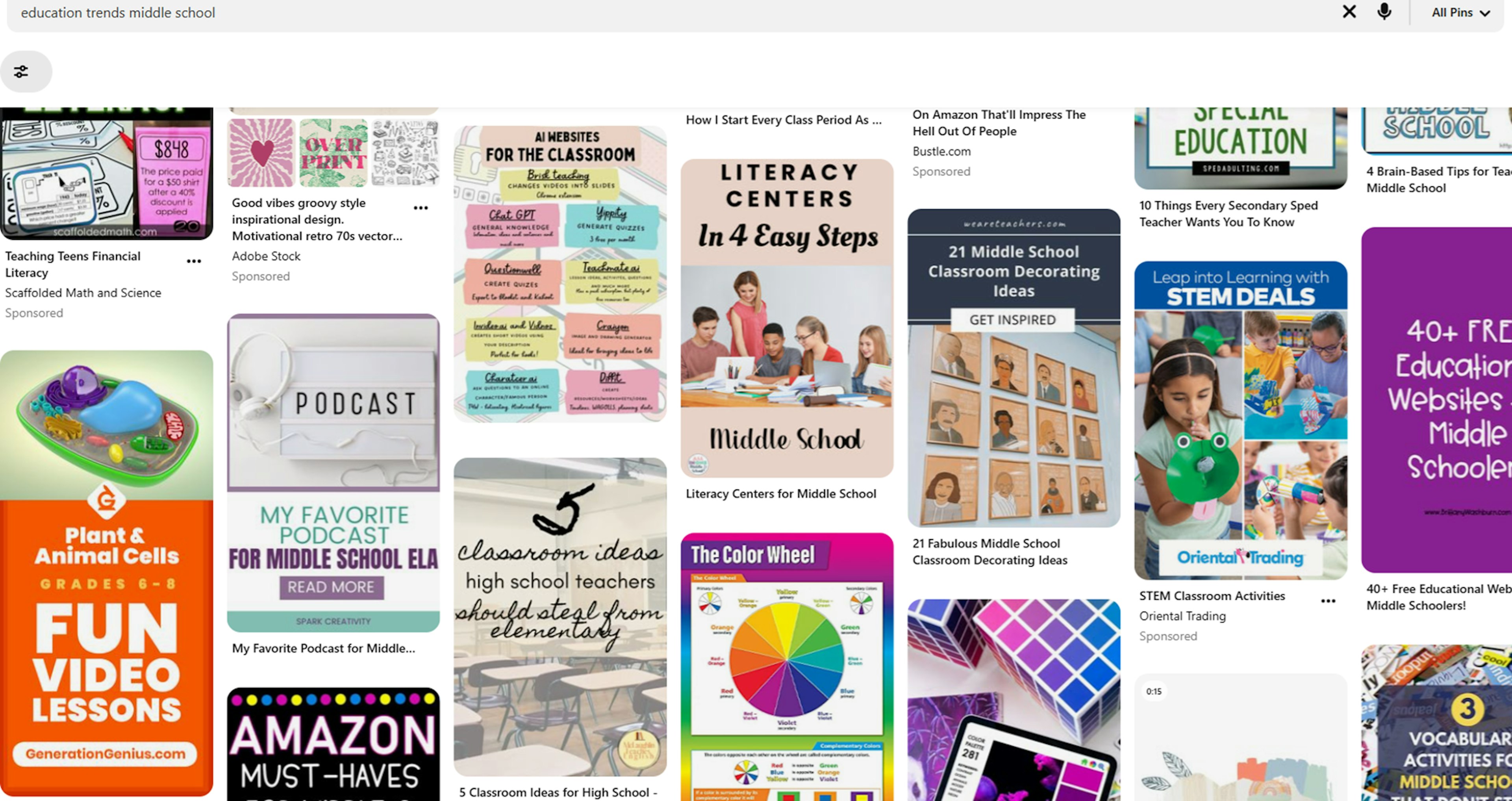 Education Trends example