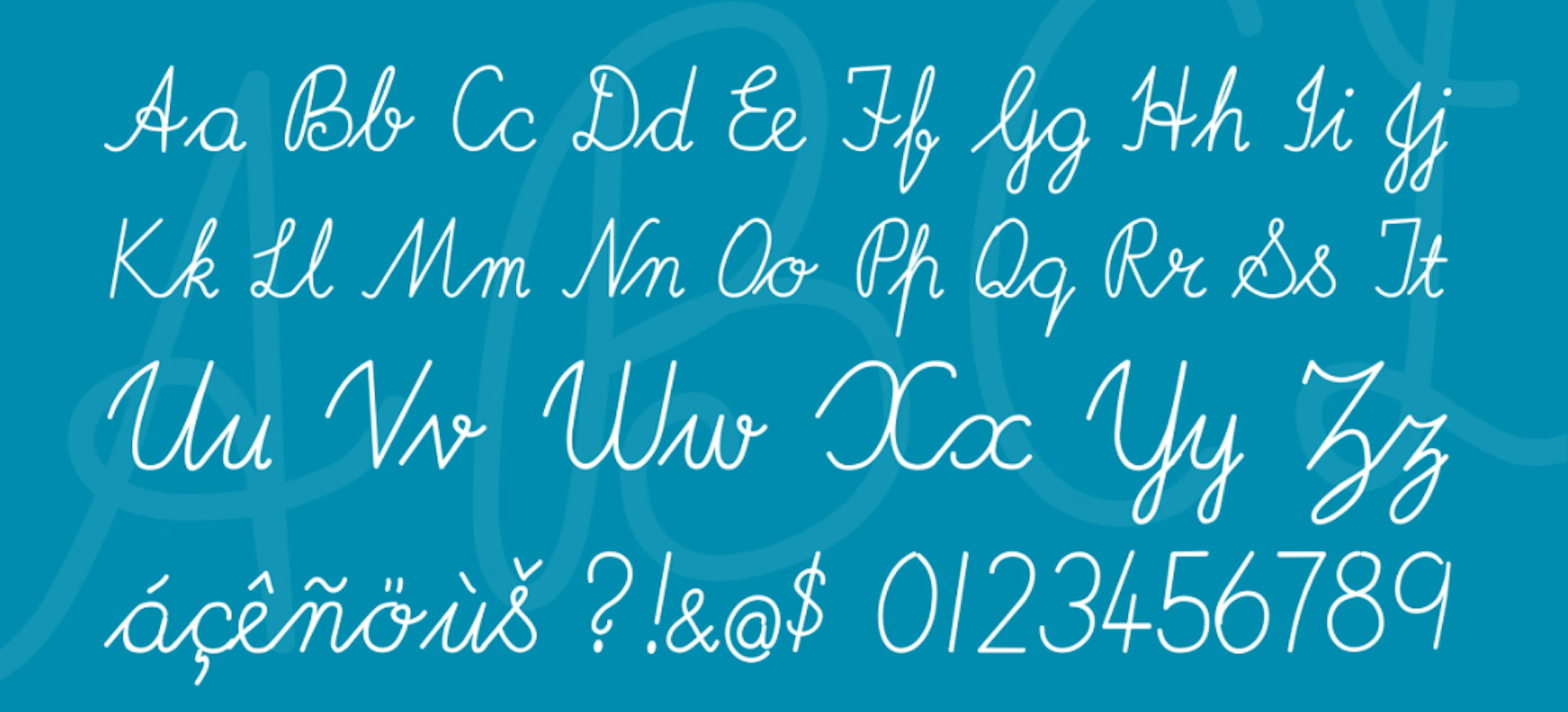 Imrans School Font Family