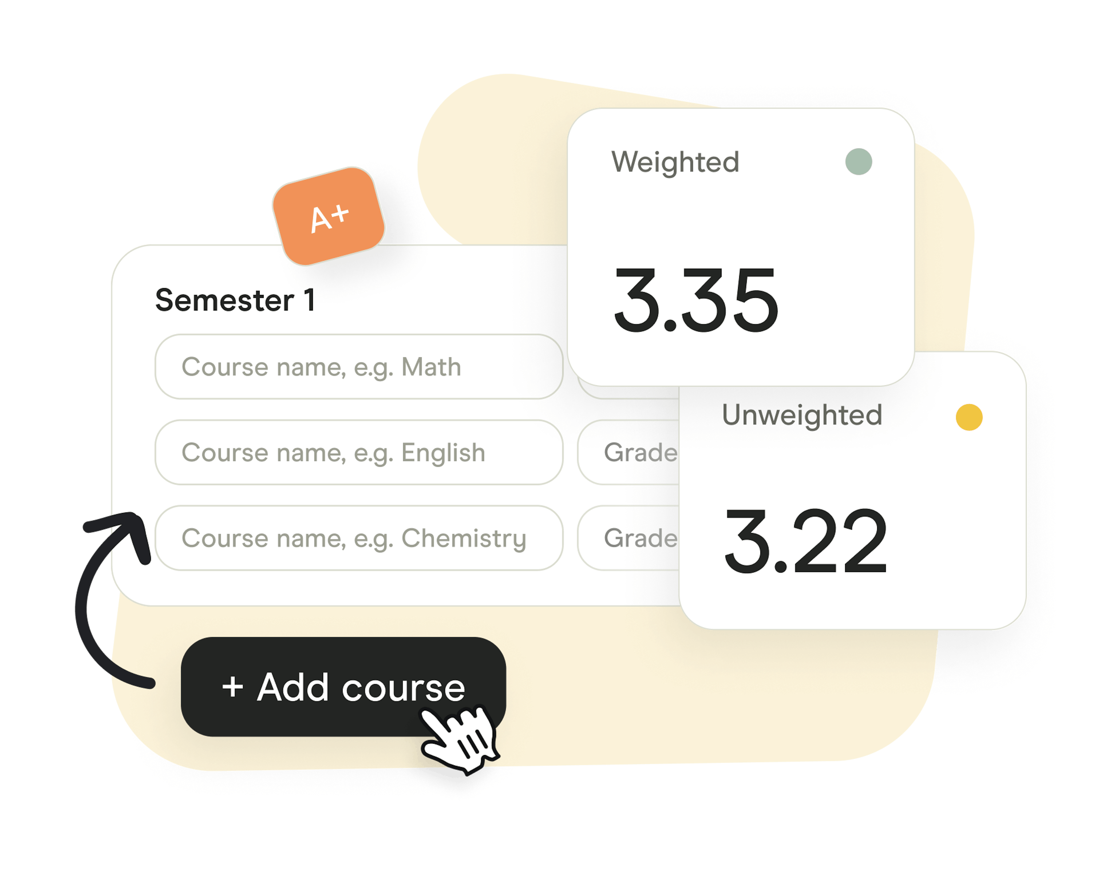 GPA Calculator Card Hero (Large)